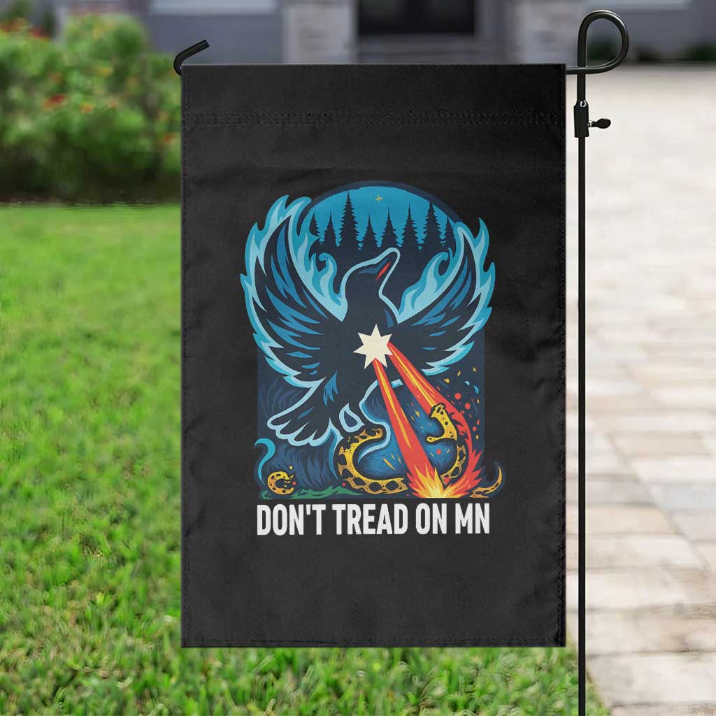 Don’t Tread on MN Minnesota Garden Flag Rebel Loon Ice Out Resistance