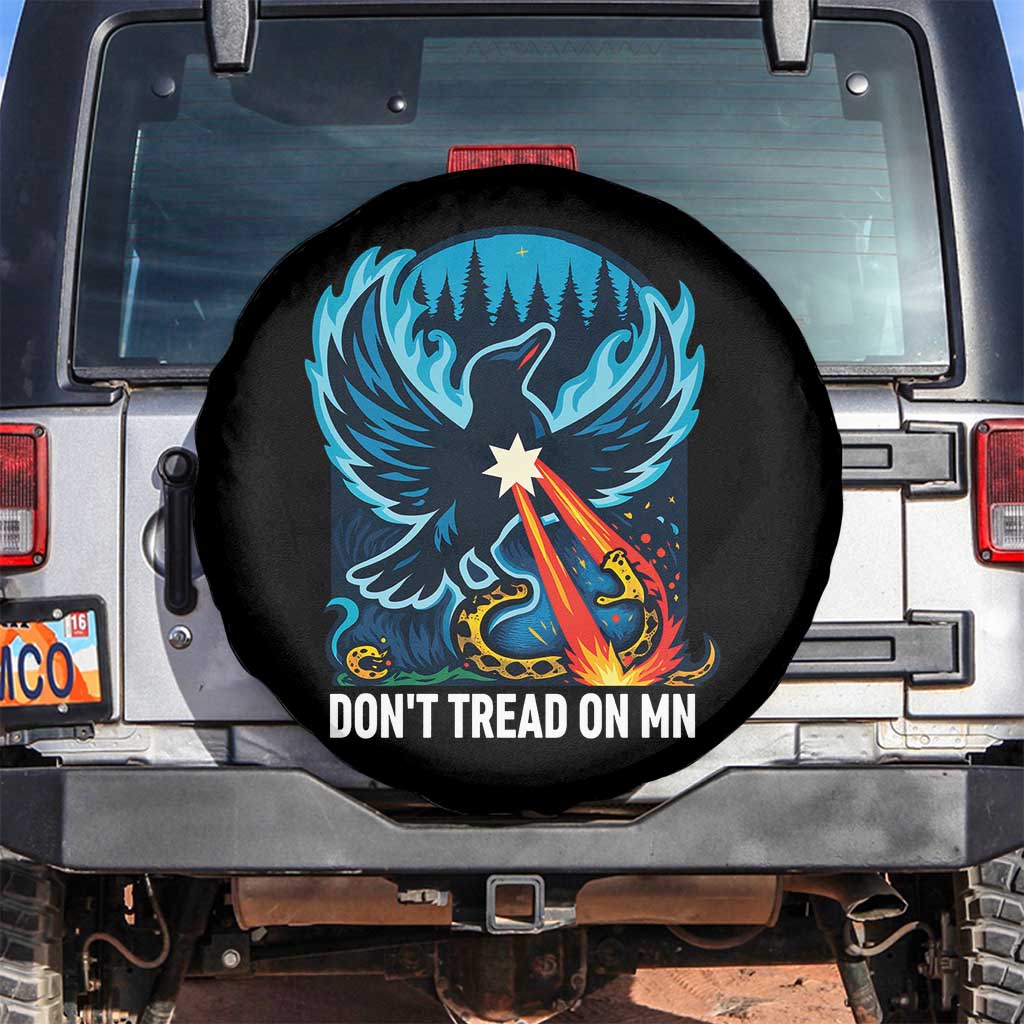 Don’t Tread on MN Minnesota Spare Tire Cover Rebel Loon Ice Out Resistance