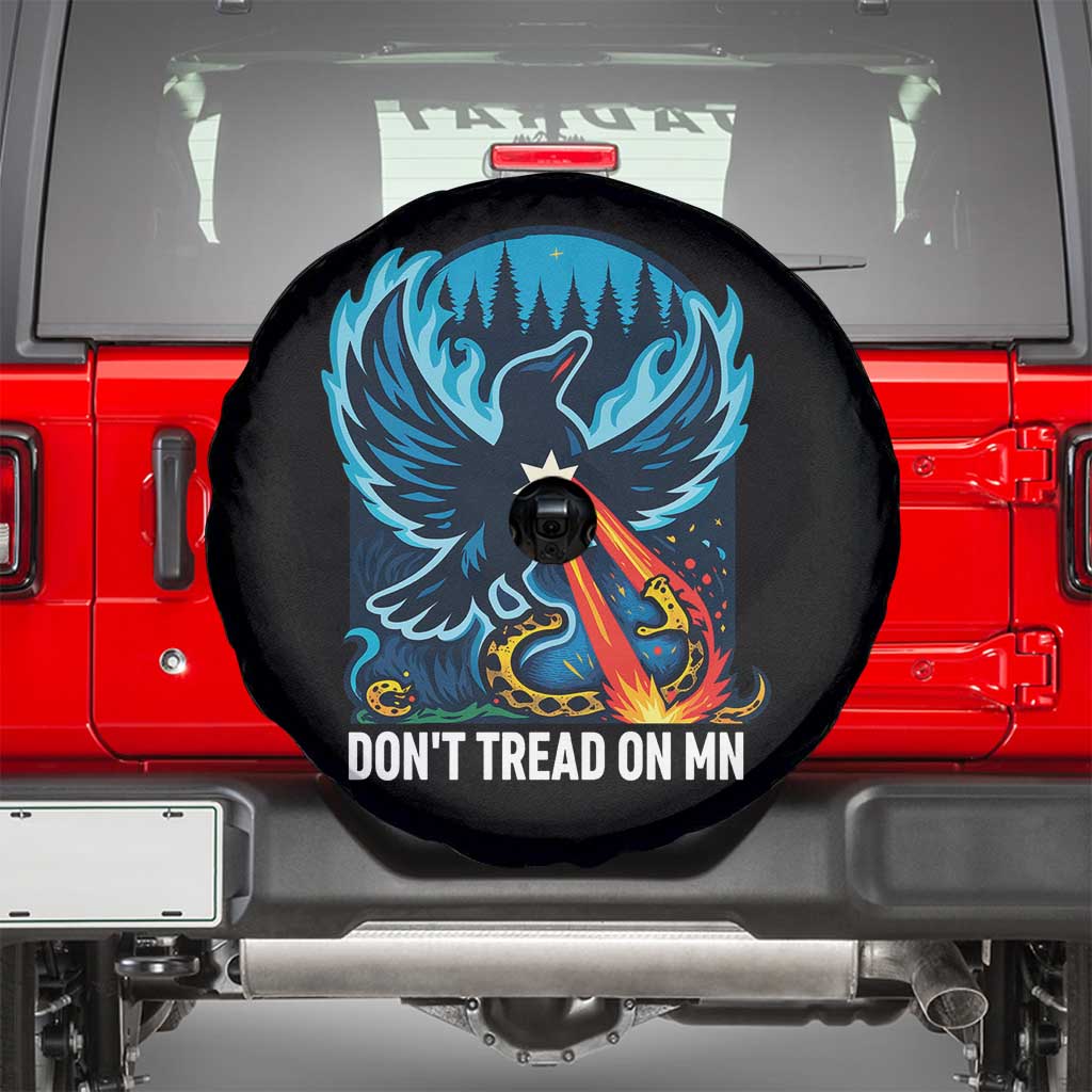 Don’t Tread on MN Minnesota Spare Tire Cover Rebel Loon Ice Out Resistance