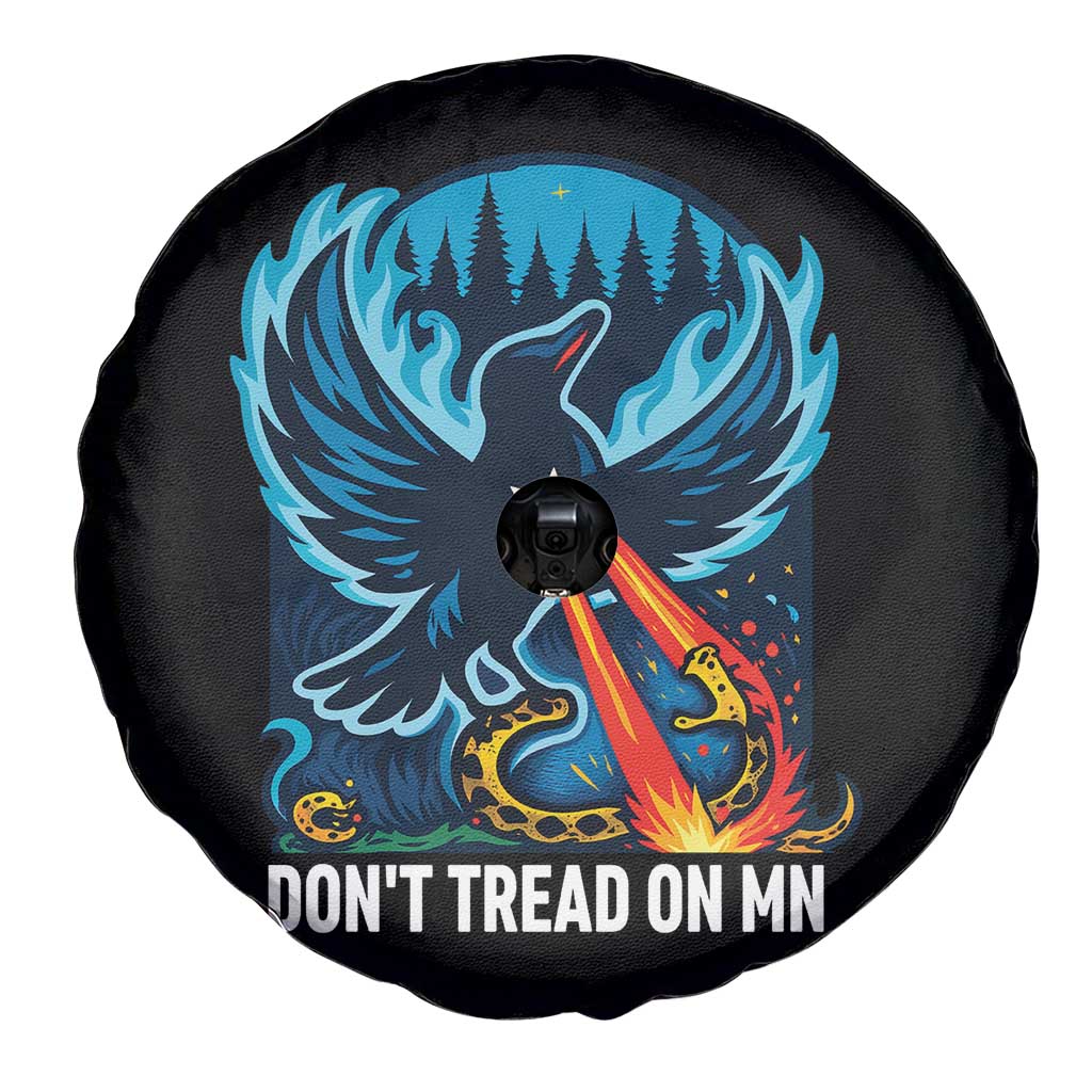 Don’t Tread on MN Minnesota Spare Tire Cover Rebel Loon Ice Out Resistance