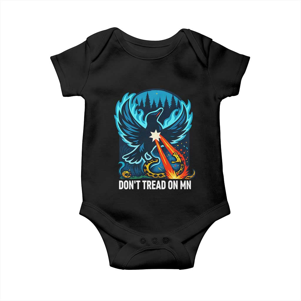 Don’t Tread on MN Minnesota Baby Onesie Rebel Loon Ice Out Resistance