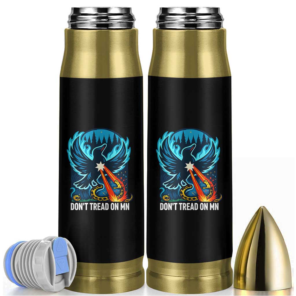 Don’t Tread on MN Minnesota Bullet Tumbler Rebel Loon Ice Out Resistance