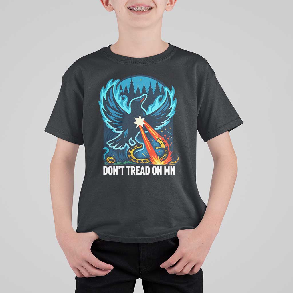 Don’t Tread on MN Minnesota T Shirt For Kid Rebel Loon Ice Out Resistance