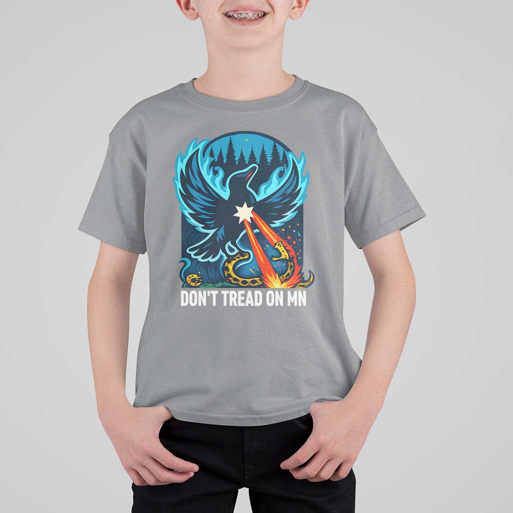 Don’t Tread on MN Minnesota T Shirt For Kid Rebel Loon Ice Out Resistance