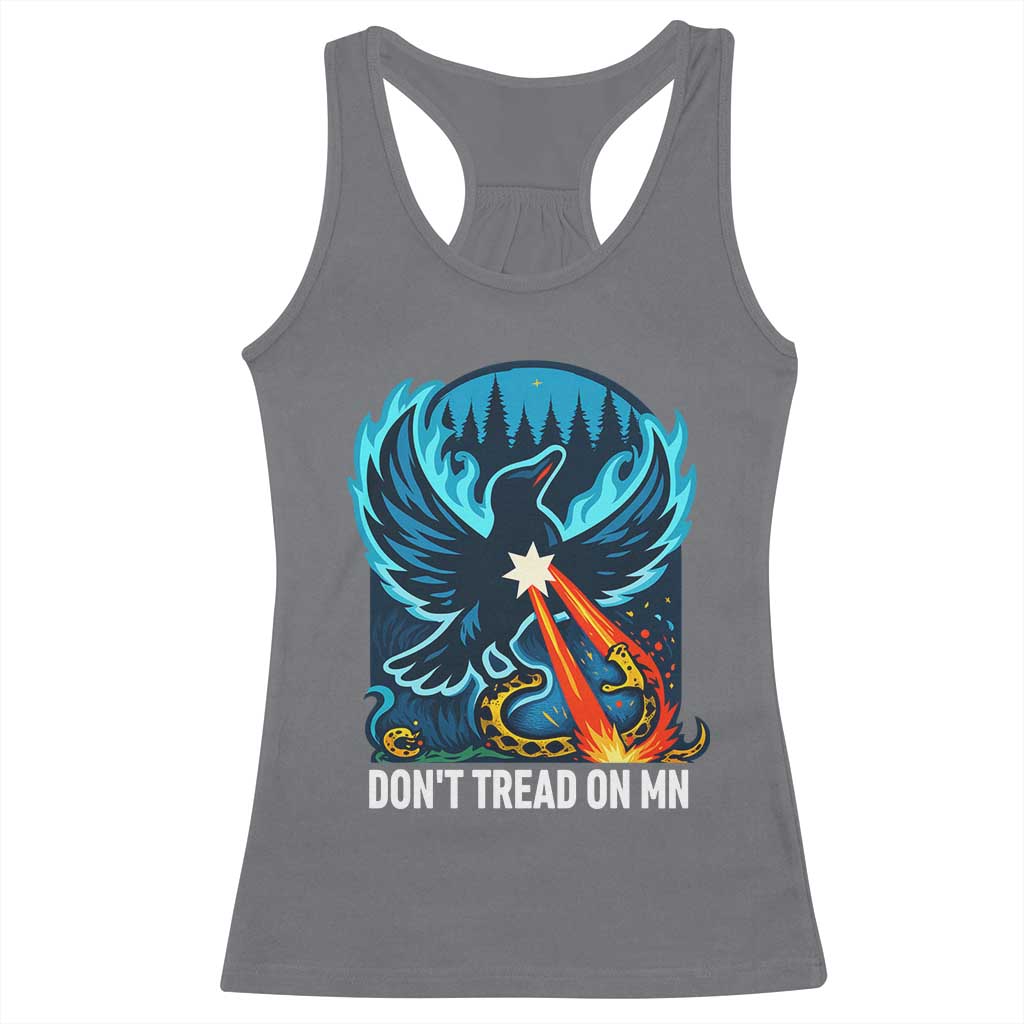 Don’t Tread on MN Minnesota Racerback Tank Top Rebel Loon Ice Out Resistance