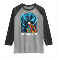 Don’t Tread on MN Minnesota Raglan Shirt Rebel Loon Ice Out Resistance