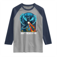 Don’t Tread on MN Minnesota Raglan Shirt Rebel Loon Ice Out Resistance