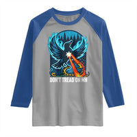 Don’t Tread on MN Minnesota Raglan Shirt Rebel Loon Ice Out Resistance