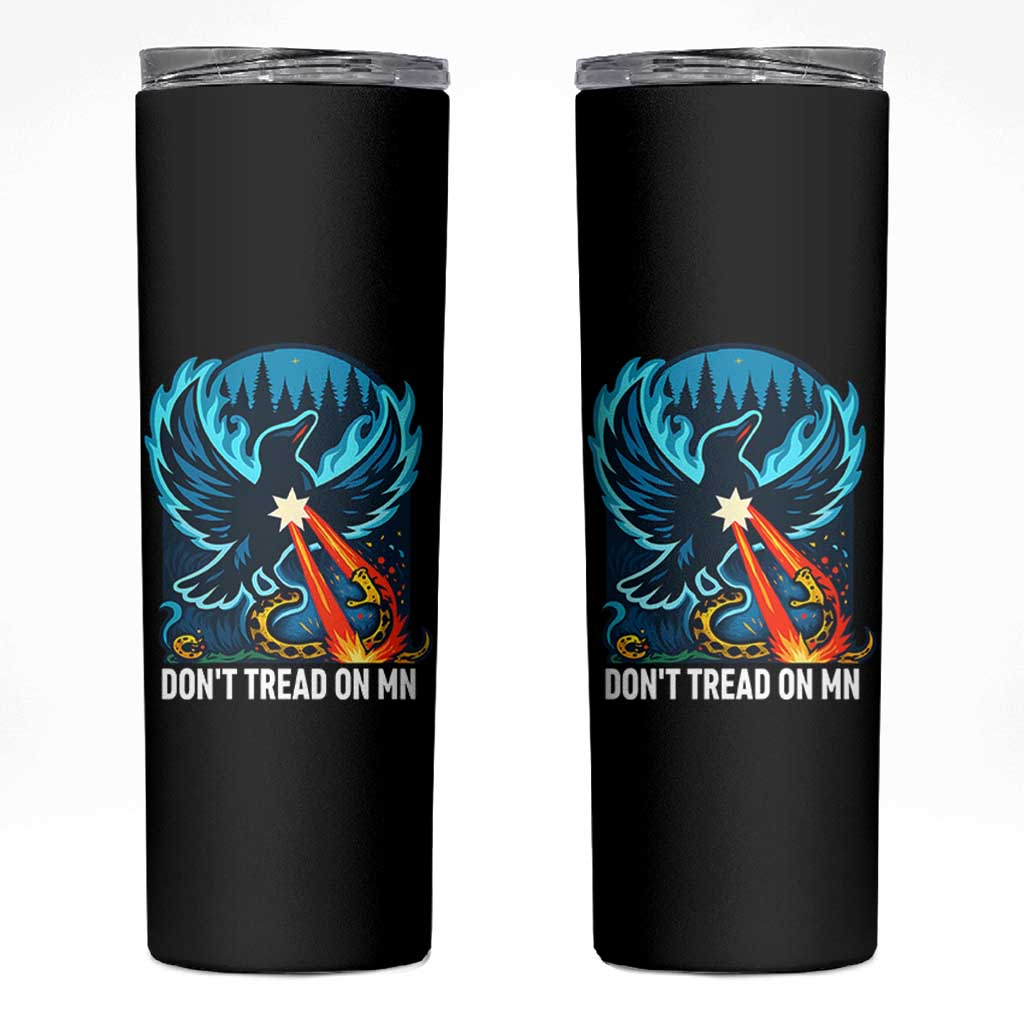 Don’t Tread on MN Minnesota Skinny Tumbler Rebel Loon Ice Out Resistance
