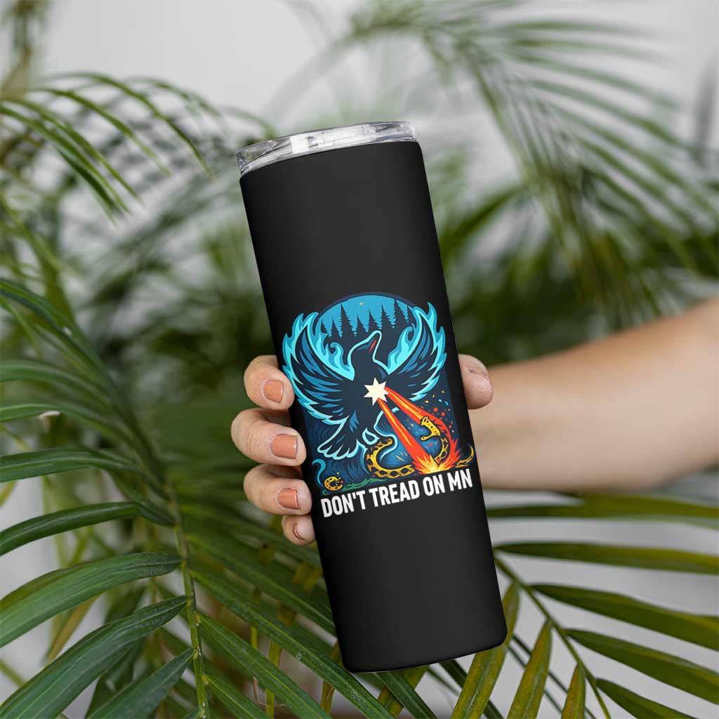Don’t Tread on MN Minnesota Skinny Tumbler Rebel Loon Ice Out Resistance