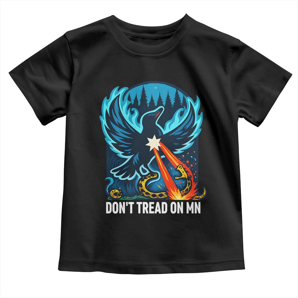 Don’t Tread on MN Minnesota Toddler T Shirt Rebel Loon Ice Out Resistance