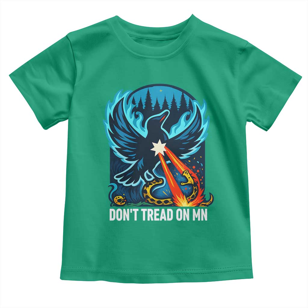 Don’t Tread on MN Minnesota Toddler T Shirt Rebel Loon Ice Out Resistance