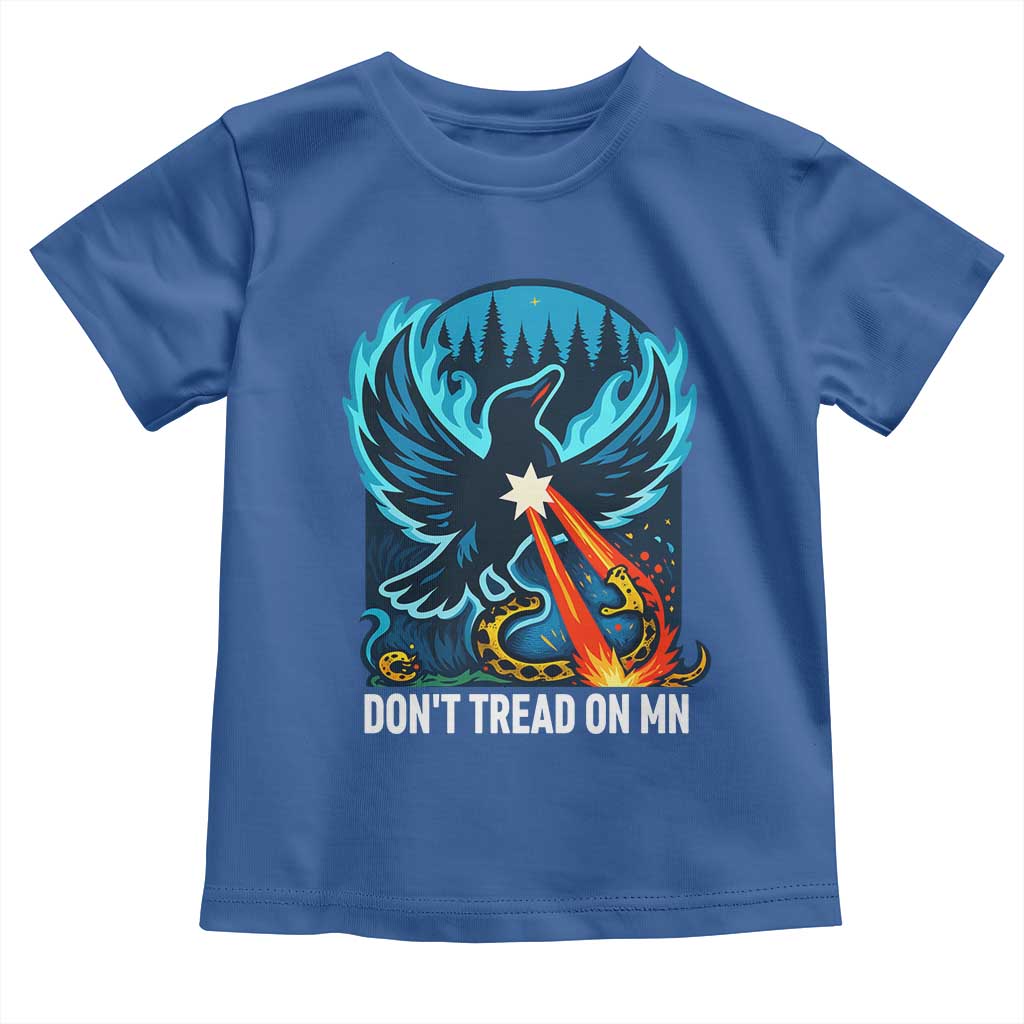 Don’t Tread on MN Minnesota Toddler T Shirt Rebel Loon Ice Out Resistance