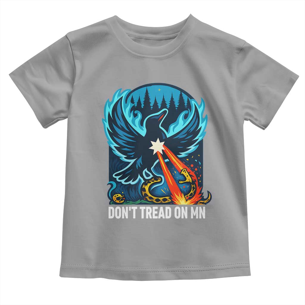 Don’t Tread on MN Minnesota Toddler T Shirt Rebel Loon Ice Out Resistance
