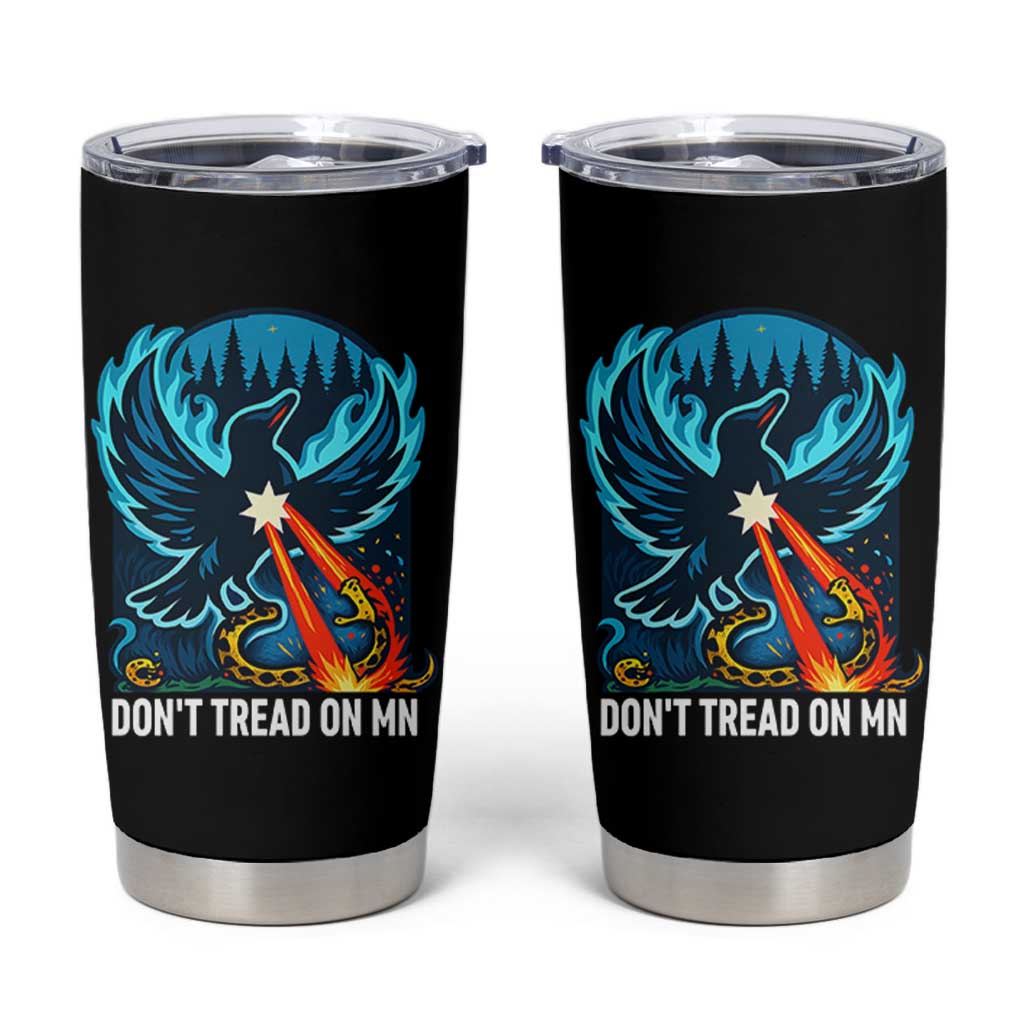 Don’t Tread on MN Minnesota Tumbler Cup Rebel Loon Ice Out Resistance