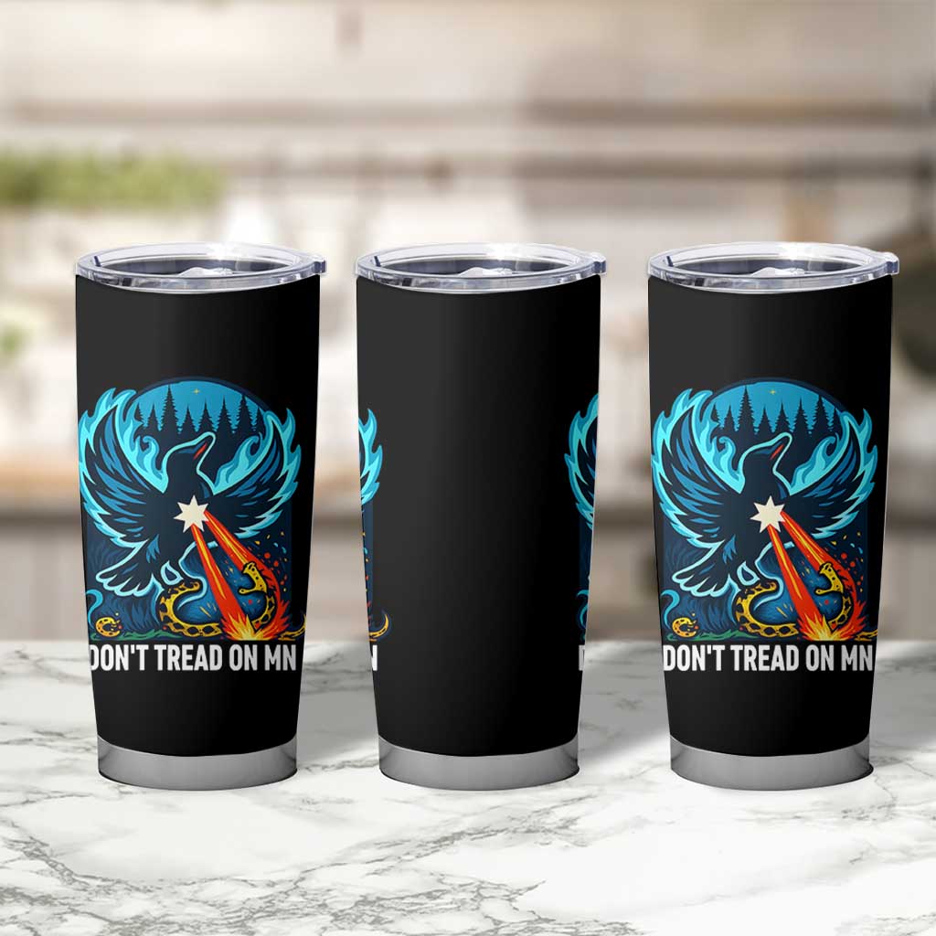 Don’t Tread on MN Minnesota Tumbler Cup Rebel Loon Ice Out Resistance