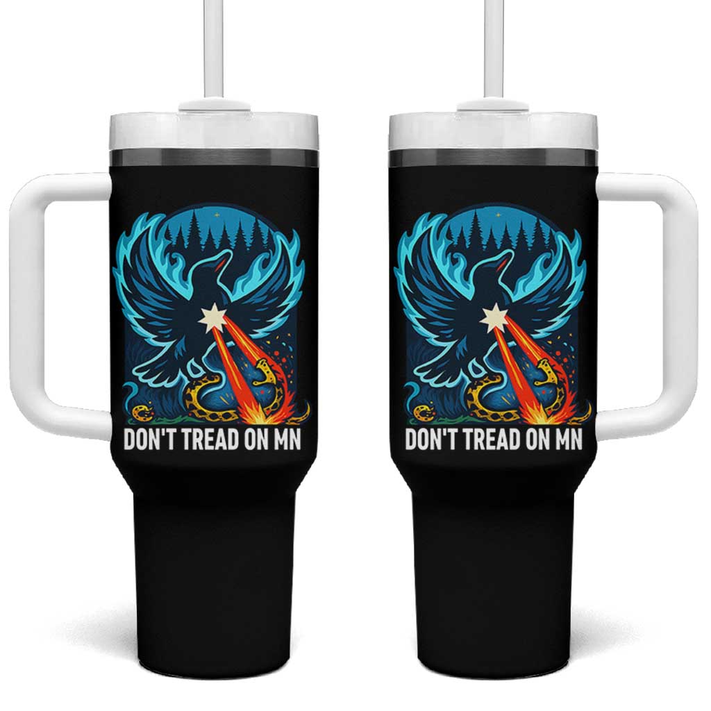Don’t Tread on MN Minnesota Tumbler With Handle Rebel Loon Ice Out Resistance