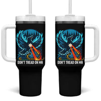 Don’t Tread on MN Minnesota Tumbler With Handle Rebel Loon Ice Out Resistance
