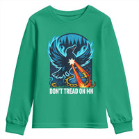 Don’t Tread on MN Minnesota Youth Sweatshirt Rebel Loon Ice Out Resistance