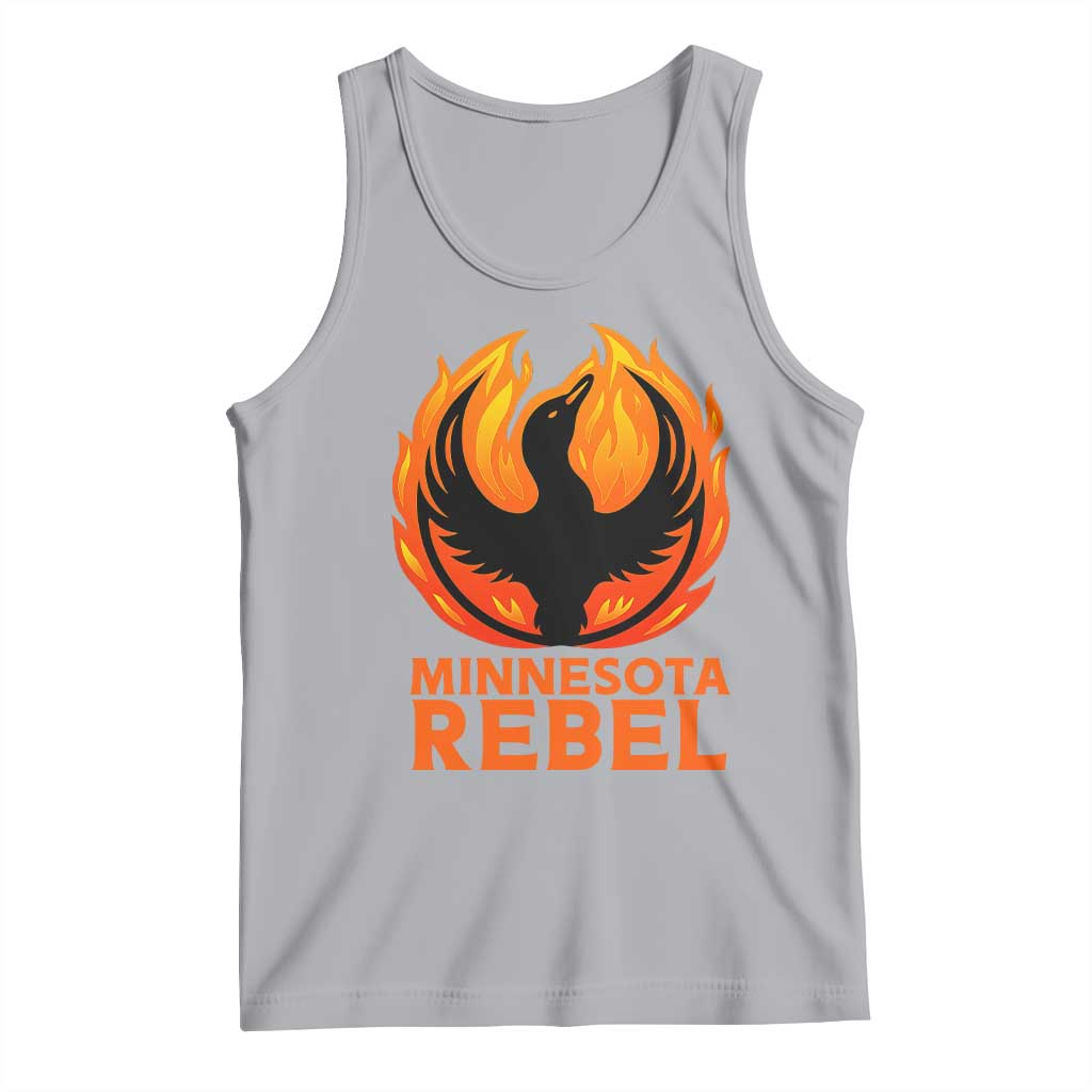 Minnesota Rebel Loon Tank Top Rising From Fire Political Resistance