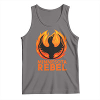 Minnesota Rebel Loon Tank Top Rising From Fire Political Resistance
