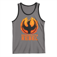 Minnesota Rebel Loon Tank Top Rising From Fire Political Resistance