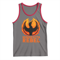 Minnesota Rebel Loon Tank Top Rising From Fire Political Resistance
