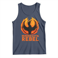 Minnesota Rebel Loon Tank Top Rising From Fire Political Resistance