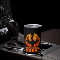 Minnesota Rebel Loon Tumbler Cup Rising From Fire Political Resistance