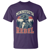 Minnesota Rebel Grumpy Loon T Shirt Retro Vintage Politcal Resistance