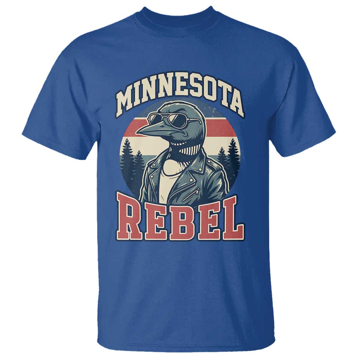 Minnesota Rebel Grumpy Loon T Shirt Retro Vintage Politcal Resistance