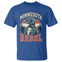 Minnesota Rebel Grumpy Loon T Shirt Retro Vintage Politcal Resistance