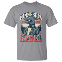 Minnesota Rebel Grumpy Loon T Shirt Retro Vintage Politcal Resistance