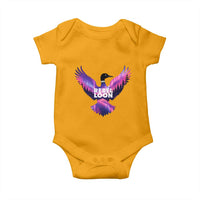Rebel Loon Aurora Northern Lights Baby Onesie Minnesota Night Sky Politcal Resistance