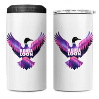 Rebel Loon Aurora Northern Lights 4 in 1 Can Cooler Tumbler Minnesota Night Sky Politcal Resistance