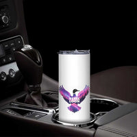 Rebel Loon Aurora Northern Lights Skinny Tumbler Minnesota Night Sky Politcal Resistance