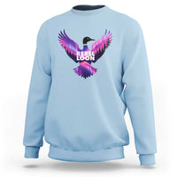Rebel Loon Aurora Northern Lights Sweatshirt Minnesota Night Sky Politcal Resistance
