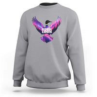 Rebel Loon Aurora Northern Lights Sweatshirt Minnesota Night Sky Politcal Resistance