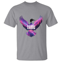 Rebel Loon Aurora Northern Lights T Shirt Minnesota Night Sky Politcal Resistance