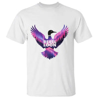 Rebel Loon Aurora Northern Lights T Shirt Minnesota Night Sky Politcal Resistance