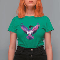 Rebel Loon Aurora Northern Lights T Shirt For Women Minnesota Night Sky Politcal Resistance