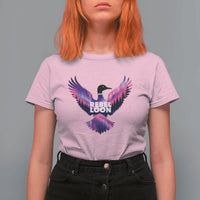 Rebel Loon Aurora Northern Lights T Shirt For Women Minnesota Night Sky Politcal Resistance