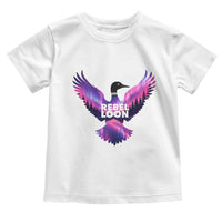 Rebel Loon Aurora Northern Lights Toddler T Shirt Minnesota Night Sky Politcal Resistance