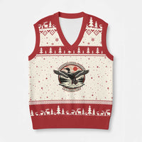Minnesota Rebel Alliance Loon V-Neck Knit Sweater Vest Abolish Ice Protest