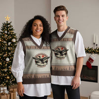 Minnesota Rebel Alliance Loon V-Neck Knit Sweater Vest Abolish Ice Protest