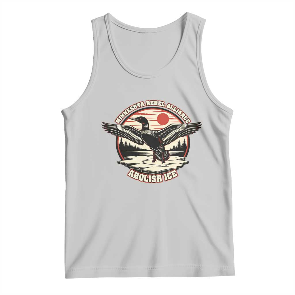 Minnesota Rebel Alliance Loon Tank Top Abolish Ice Protest