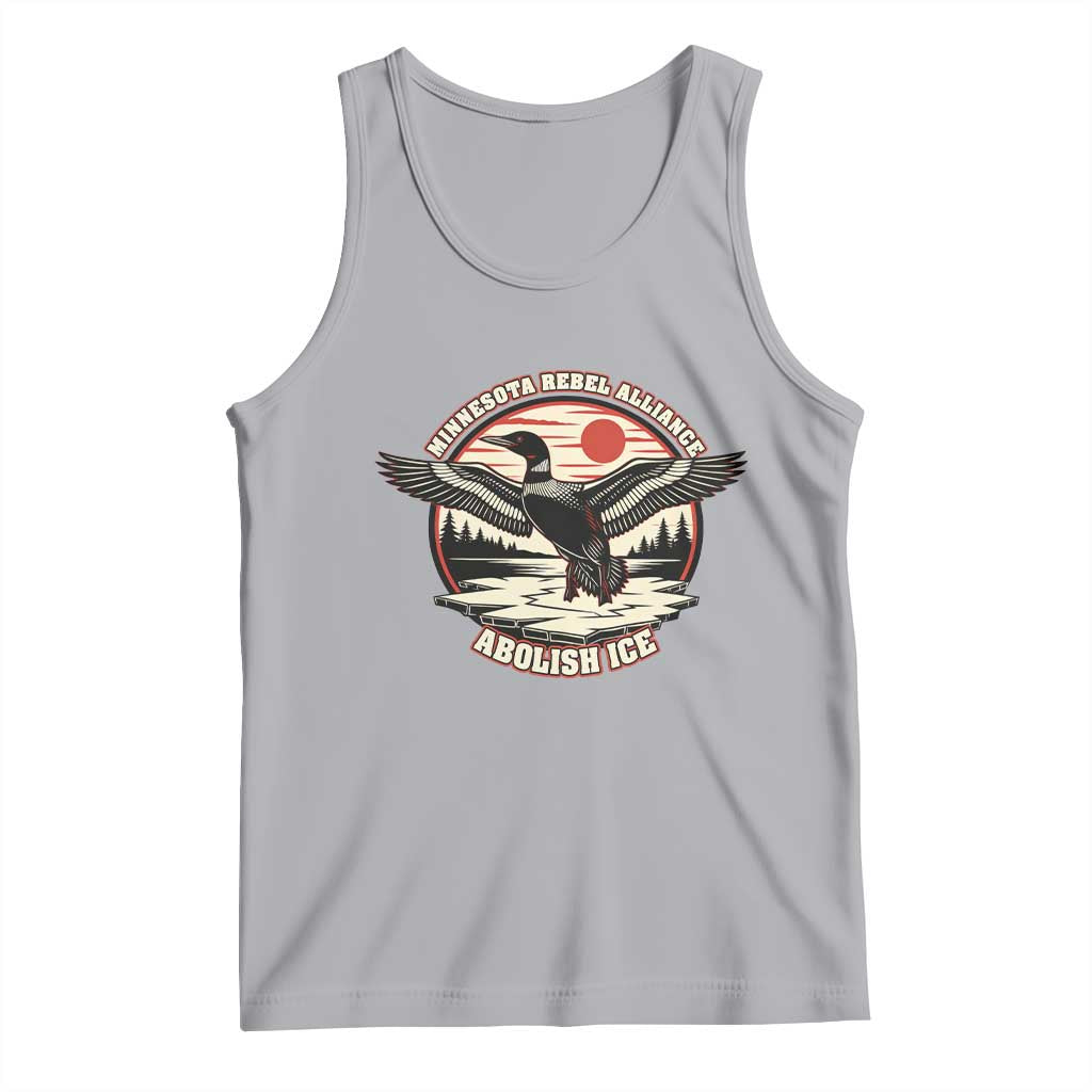 Minnesota Rebel Alliance Loon Tank Top Abolish Ice Protest
