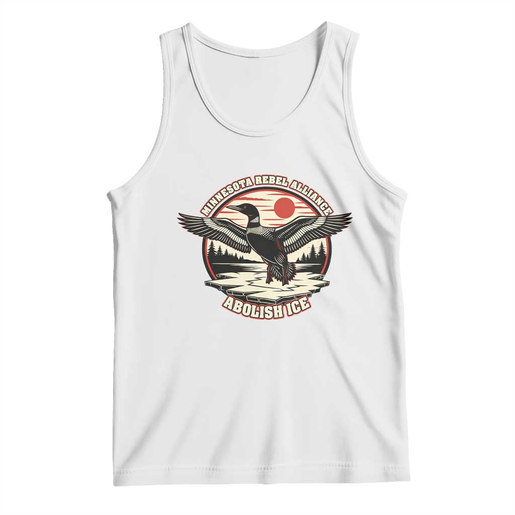Minnesota Rebel Alliance Loon Tank Top Abolish Ice Protest