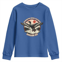 Minnesota Rebel Alliance Loon Youth Sweatshirt Abolish Ice Protest