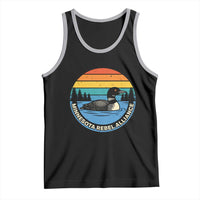 Minnesota Rebel Alliance Vintage Retro Sunset Loon Tank Top